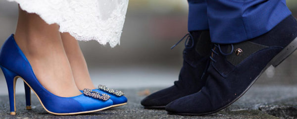 chaussures pour un mariage